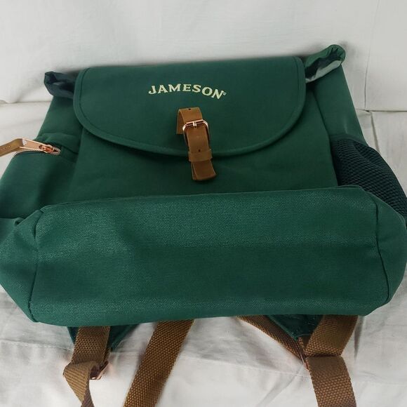 Jameson Irish Whiskey Green Backpack - Picture 7 of 11